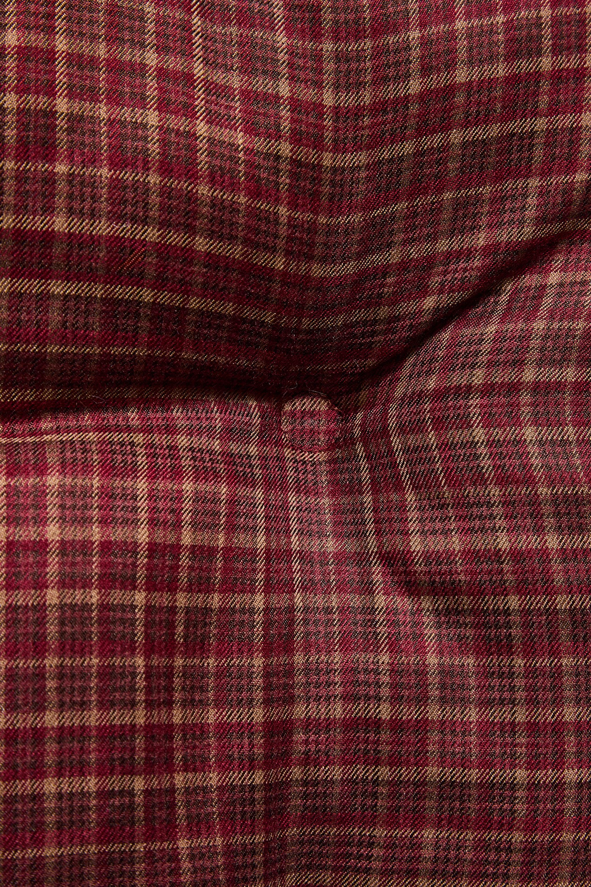 CHECK PET FLOOR CUSHION CHRISTMAS